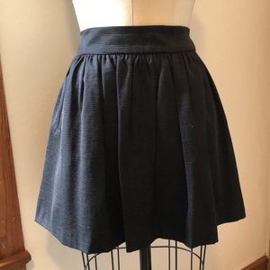 Banana Republic Black Flared Skirt